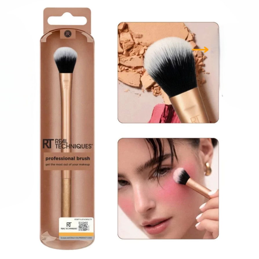 Cọ Tạo Khối Và Highlight Mũi RT Real Techniques Nose Highlighting Và Shadow Brush R113